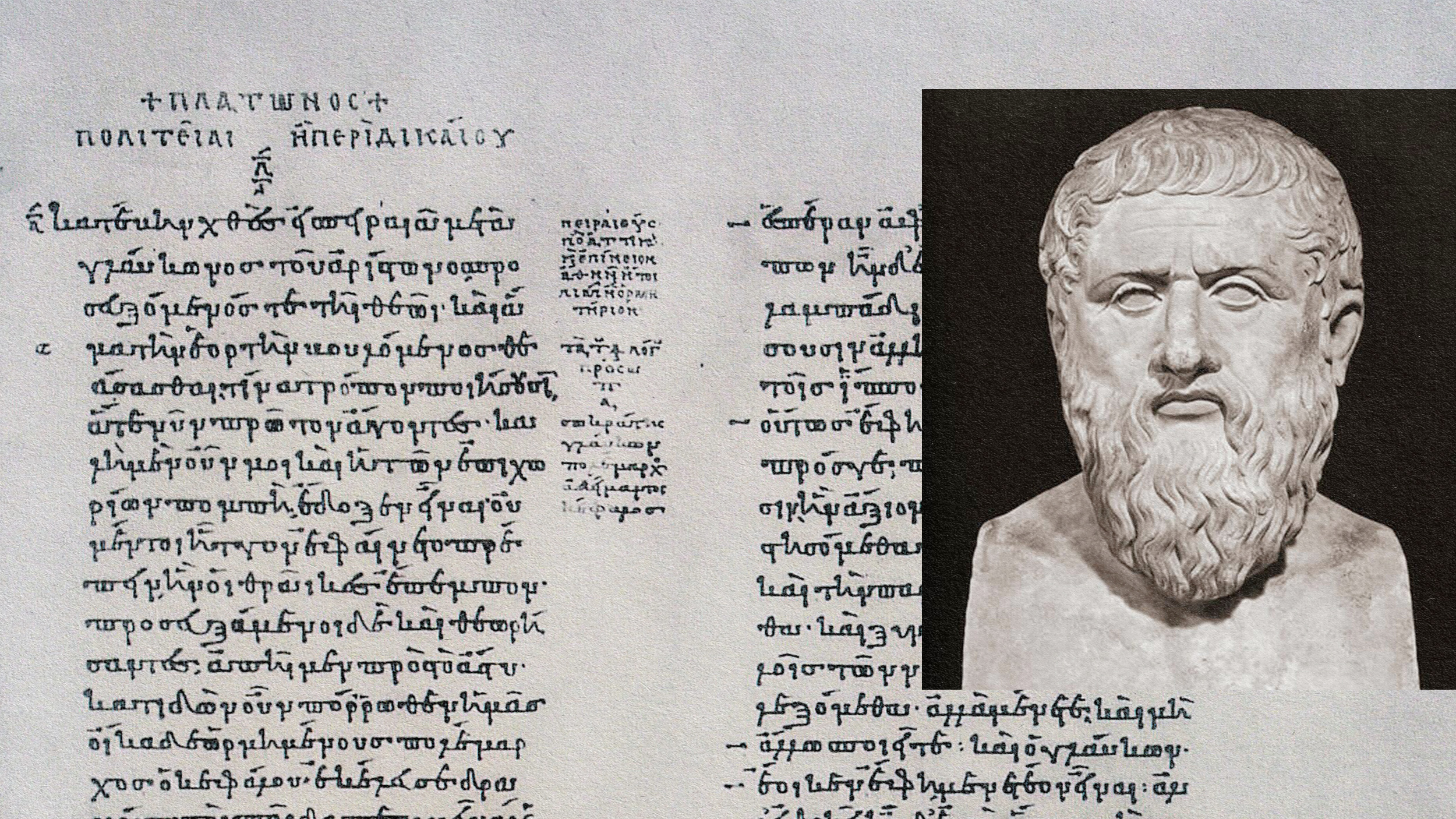 An influential philosophy book featuring a bearded man on its portrait.